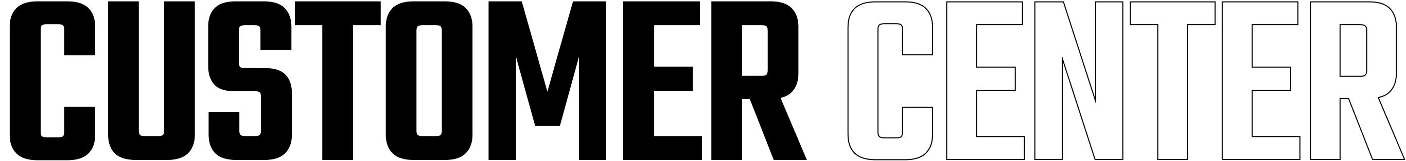 customer center text
