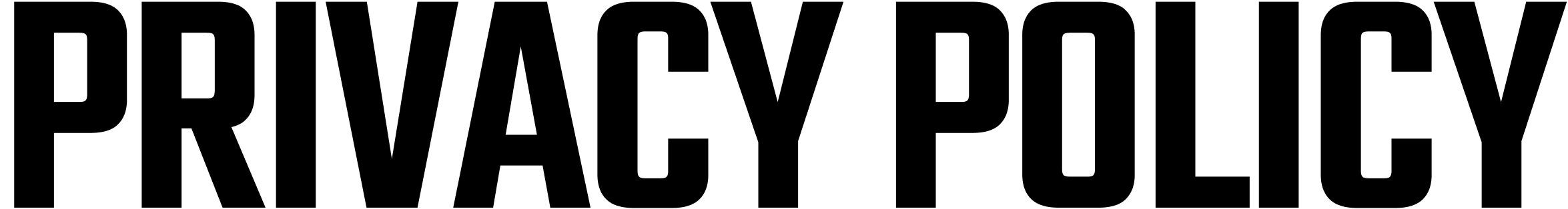 privacy policy text