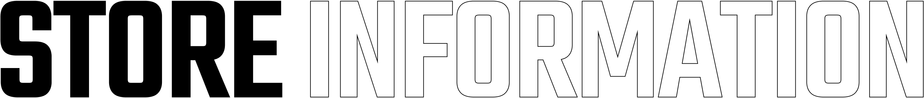 store information text